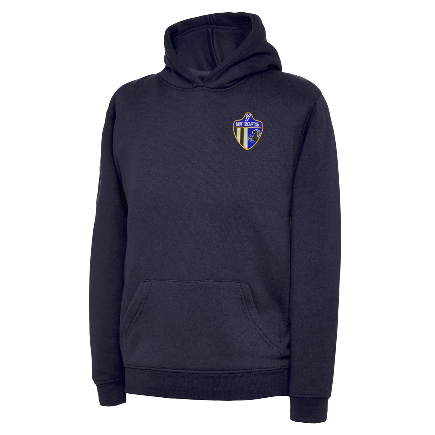 Retro New Brompton Embroidered Children's Hoodie