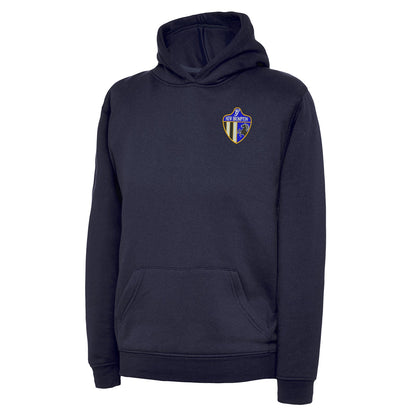 Retro New Brompton Embroidered Children's Hoodie