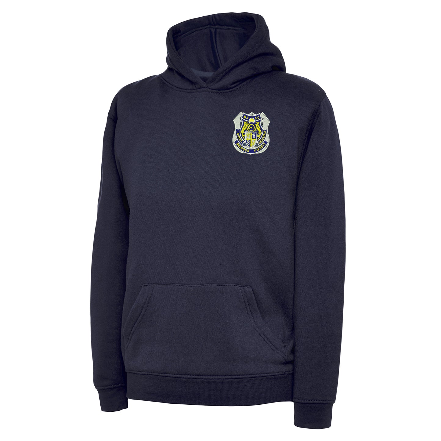 Retro Mansfield 1920s Embroidered Children's Hoodie
