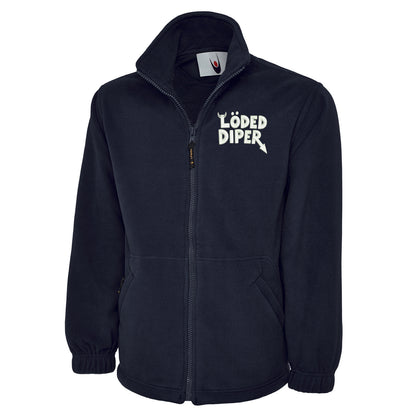 Loded Diper Rock Band Fleece Jacket
