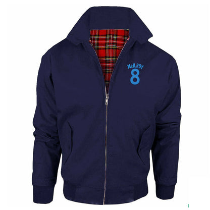 Jimmy McIlroy Burnley Football Jacket Mens