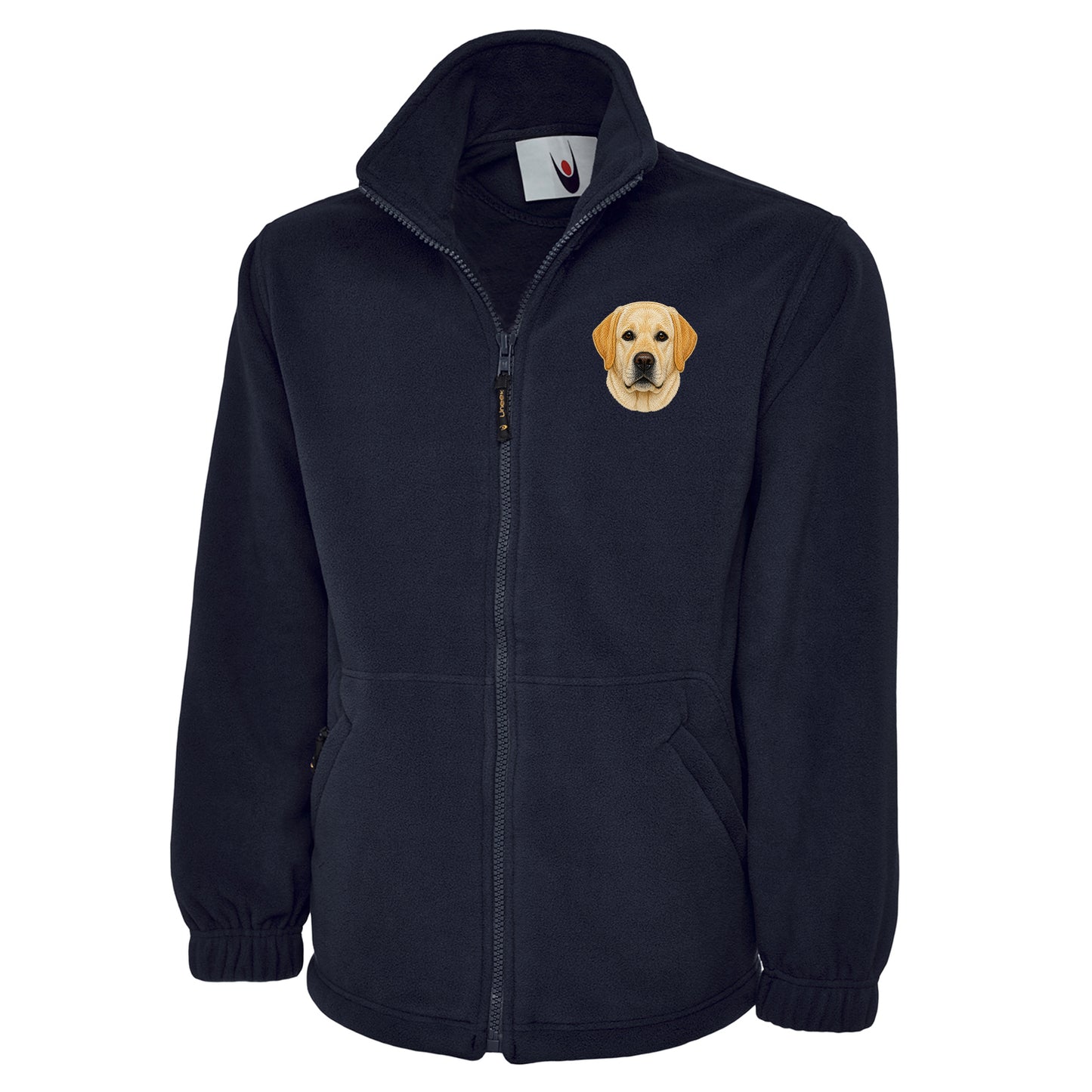Labrador Dog Face Fleece Jacket 