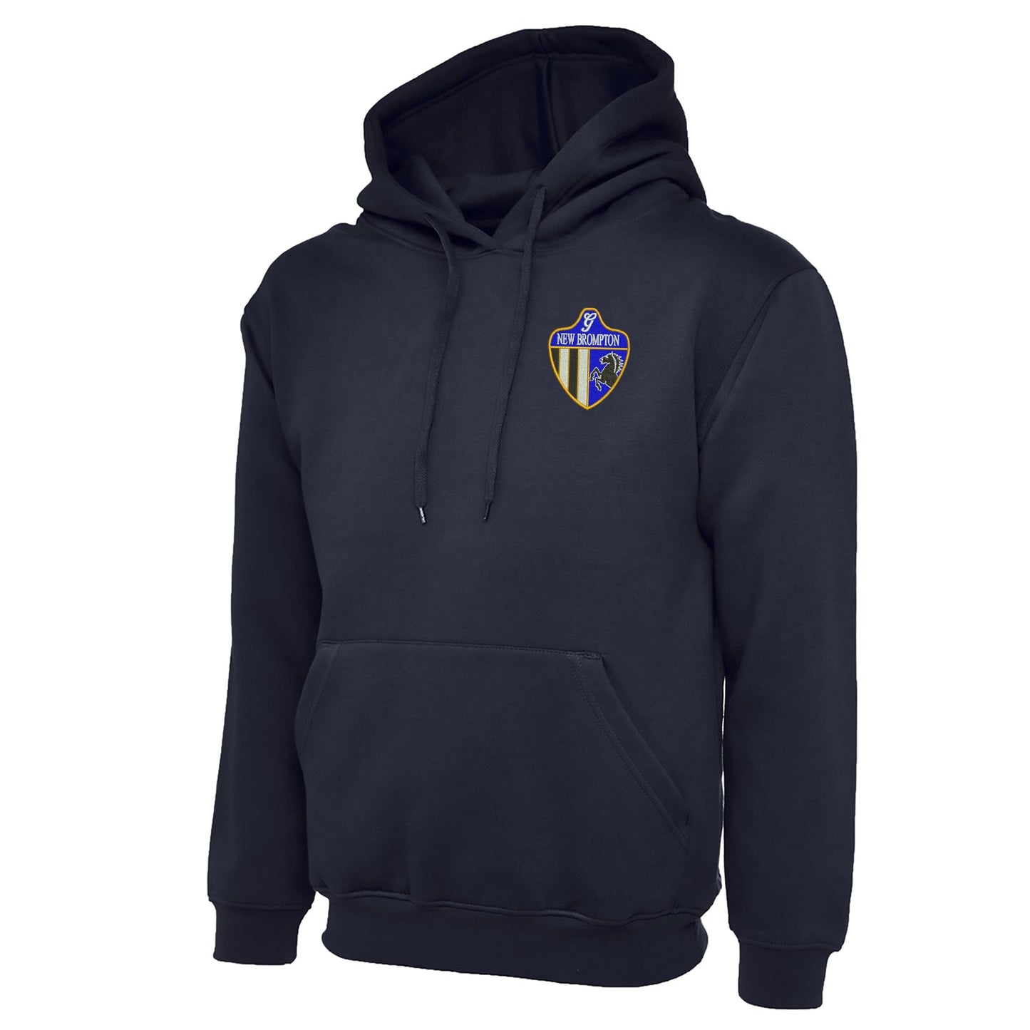 Retro New Brompton Embroidered Classic Hoodie