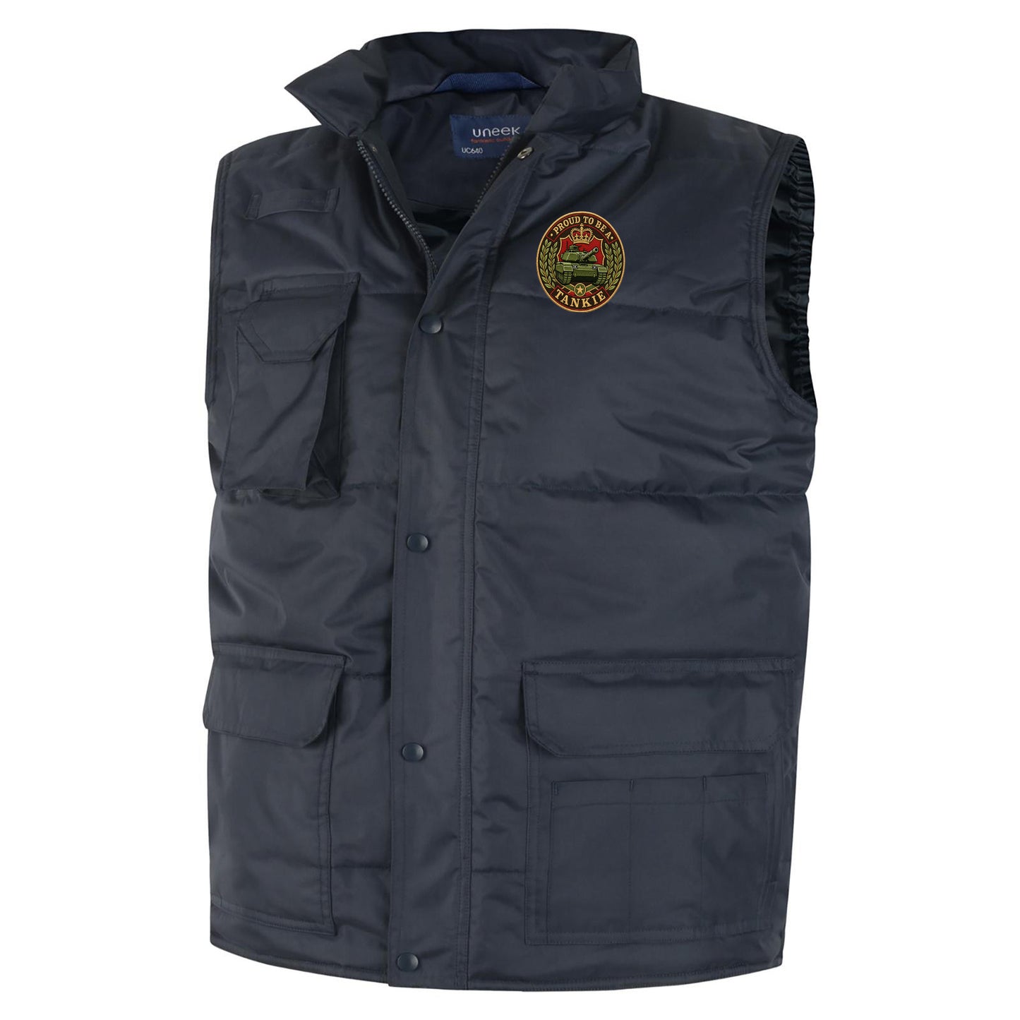 Proud to Be a Tankie Embroidered Super Pro Body Warmer
