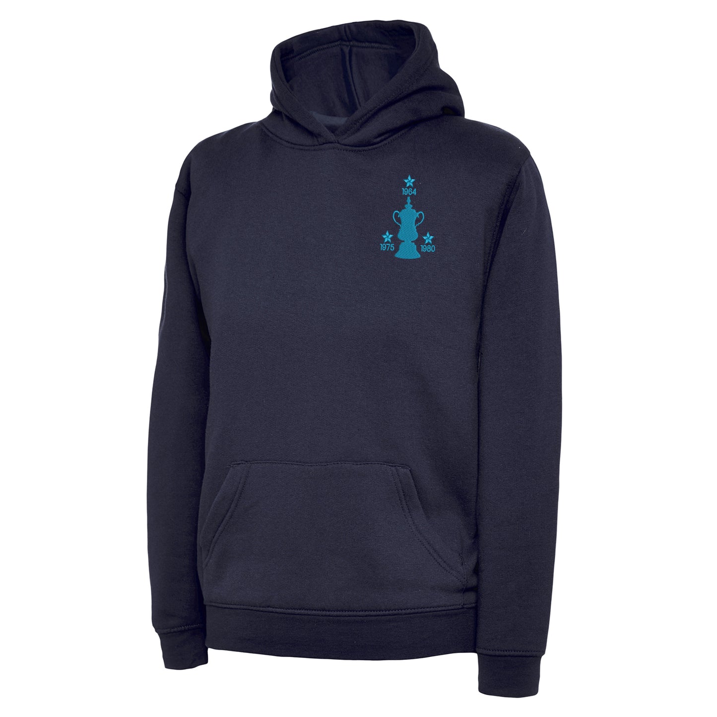 Retro West Ham Three Time Cup Winners Embroidered Children's Hoodie