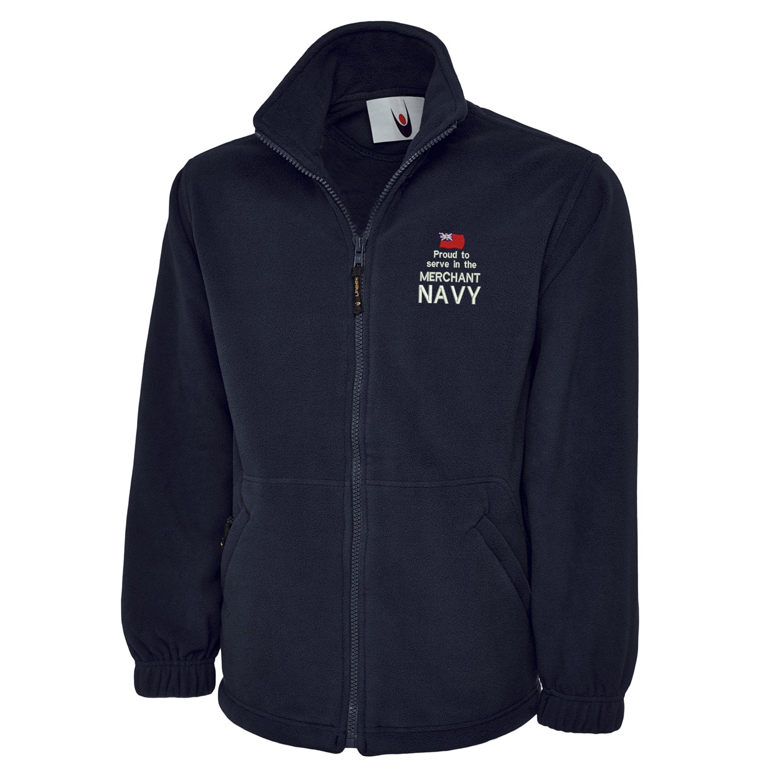 Proud to Serve in The Merchant Navy Fleece