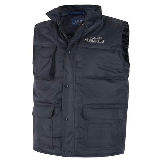 We Stand With Charlie Kirk Bodywarmer