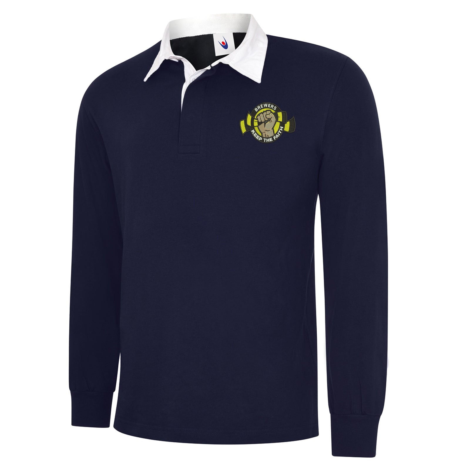 Milwaukee Brewers Embroidered Rugby Shirt