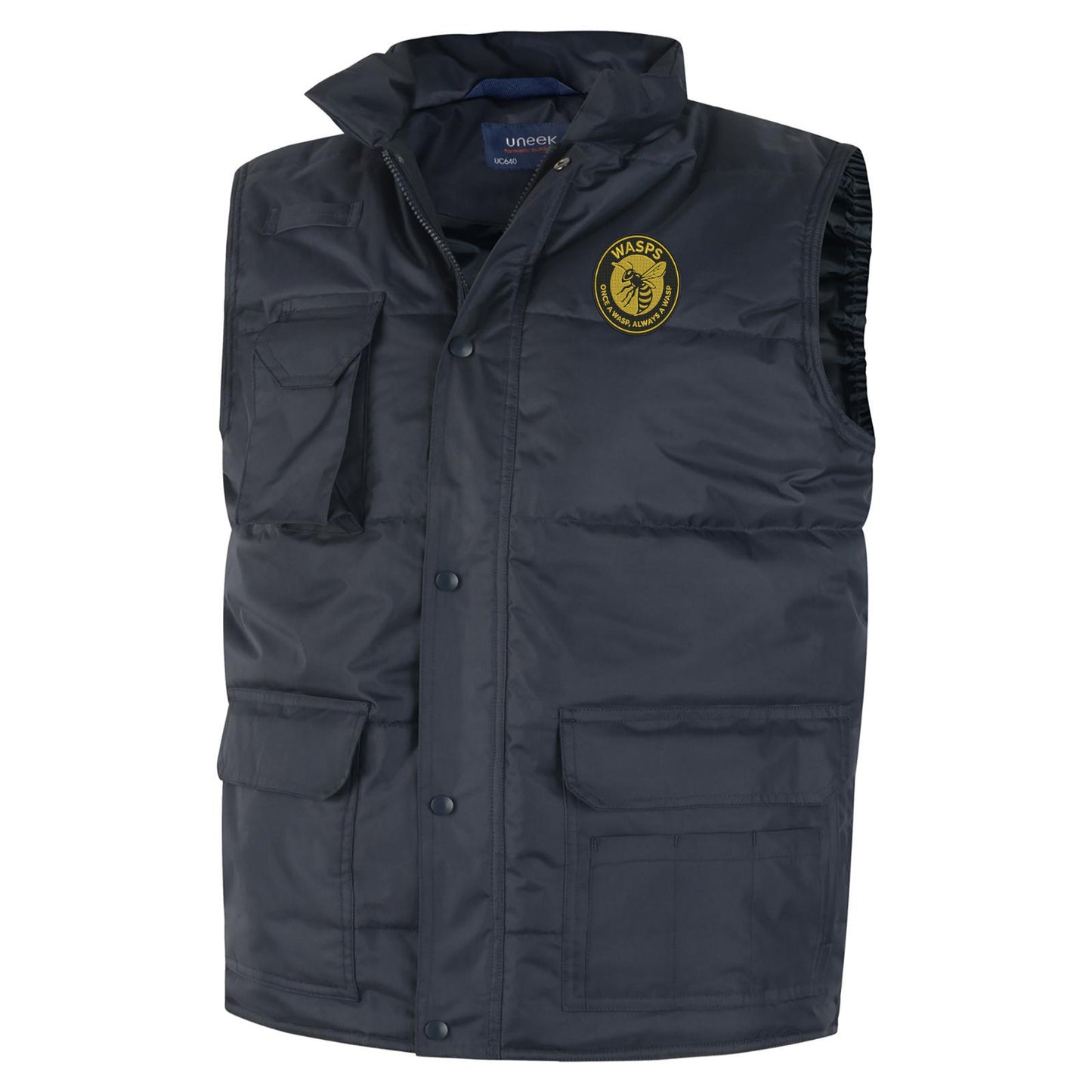 Once a Wasp Always a Wasp Rugby Bodywarmer 