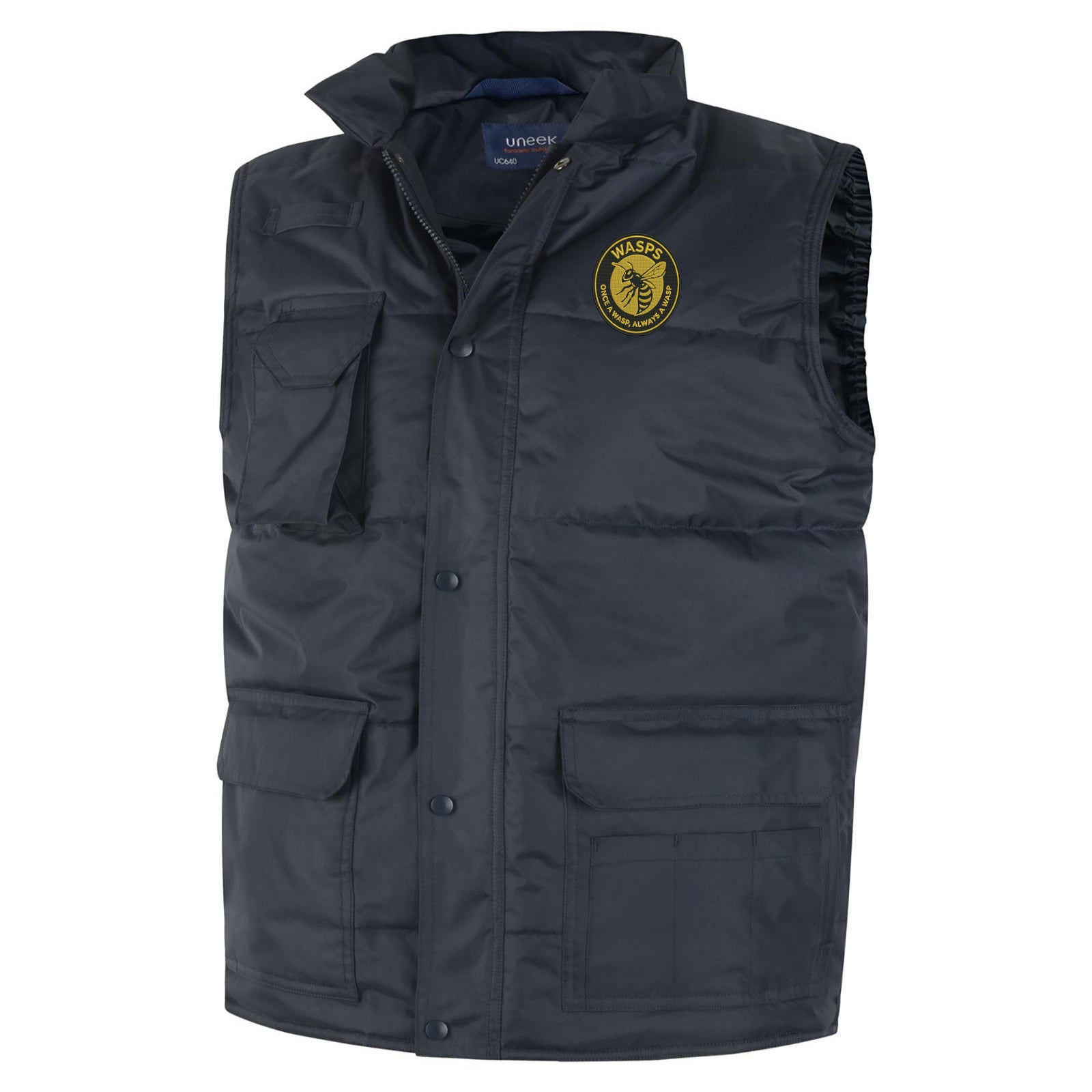 Once a Wasp Always a Wasp Rugby Bodywarmer 