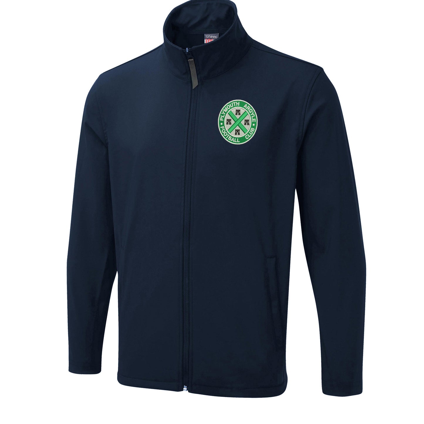 Retro Plymouth 1911 Embroidered Lightweight Soft Shell Jacket