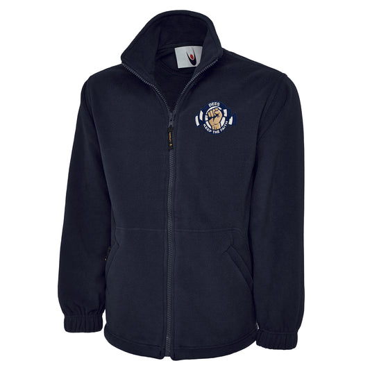 Dundee Dees Football Fans Football Fleece Jacket