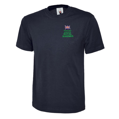 Proud to Have Served in The Royal Marines Embroidered Children's T-Shirt