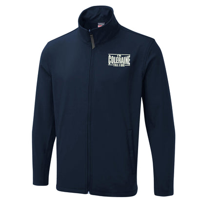 I am Coleraine Embroidered Soft Shell Jacket