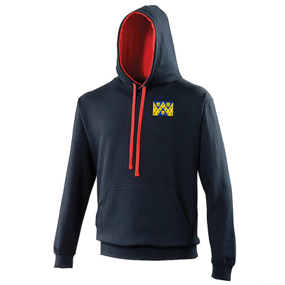 Flag of Shropshire Contrast Hoodie