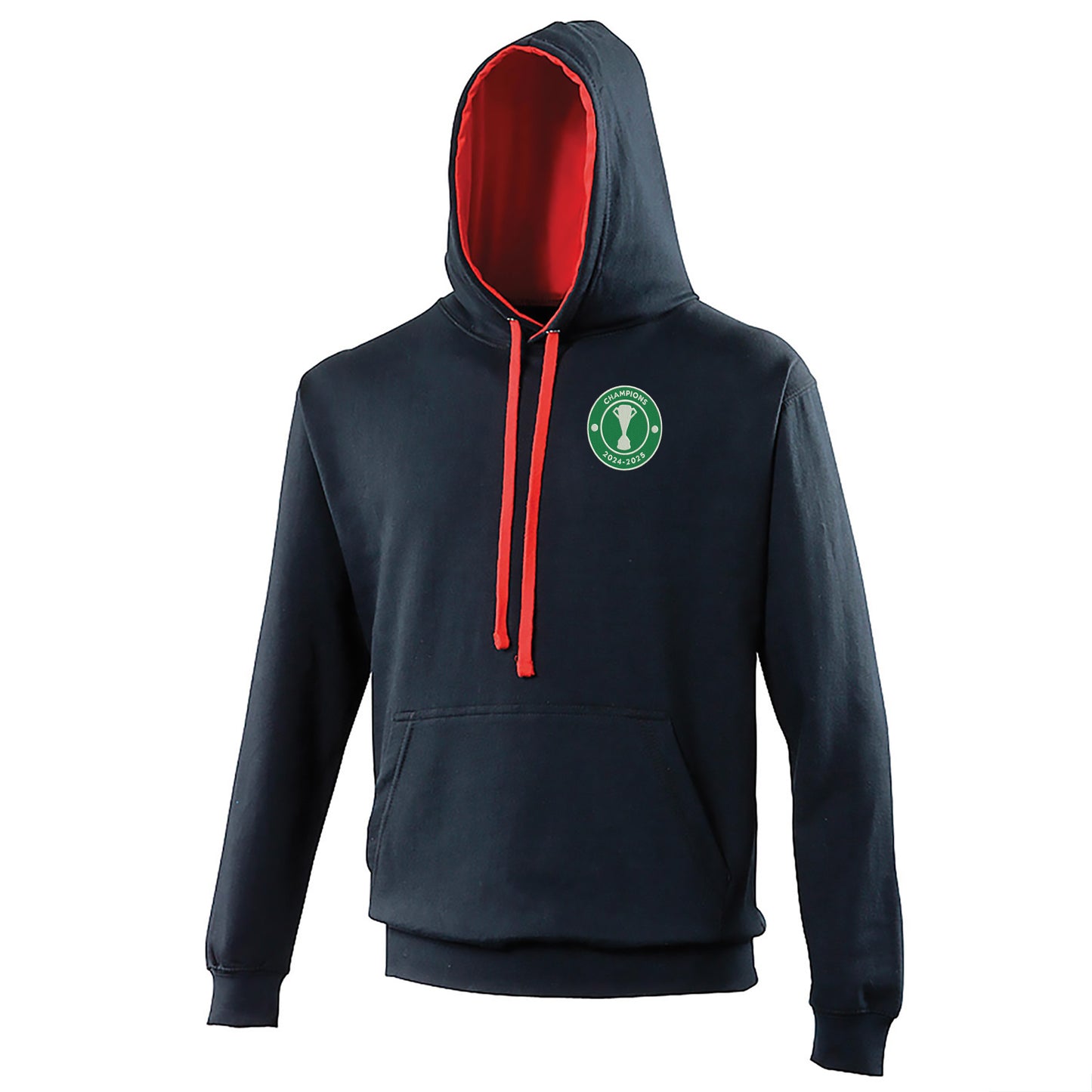 Celtic 2025 Champions Contrast Hoodie
