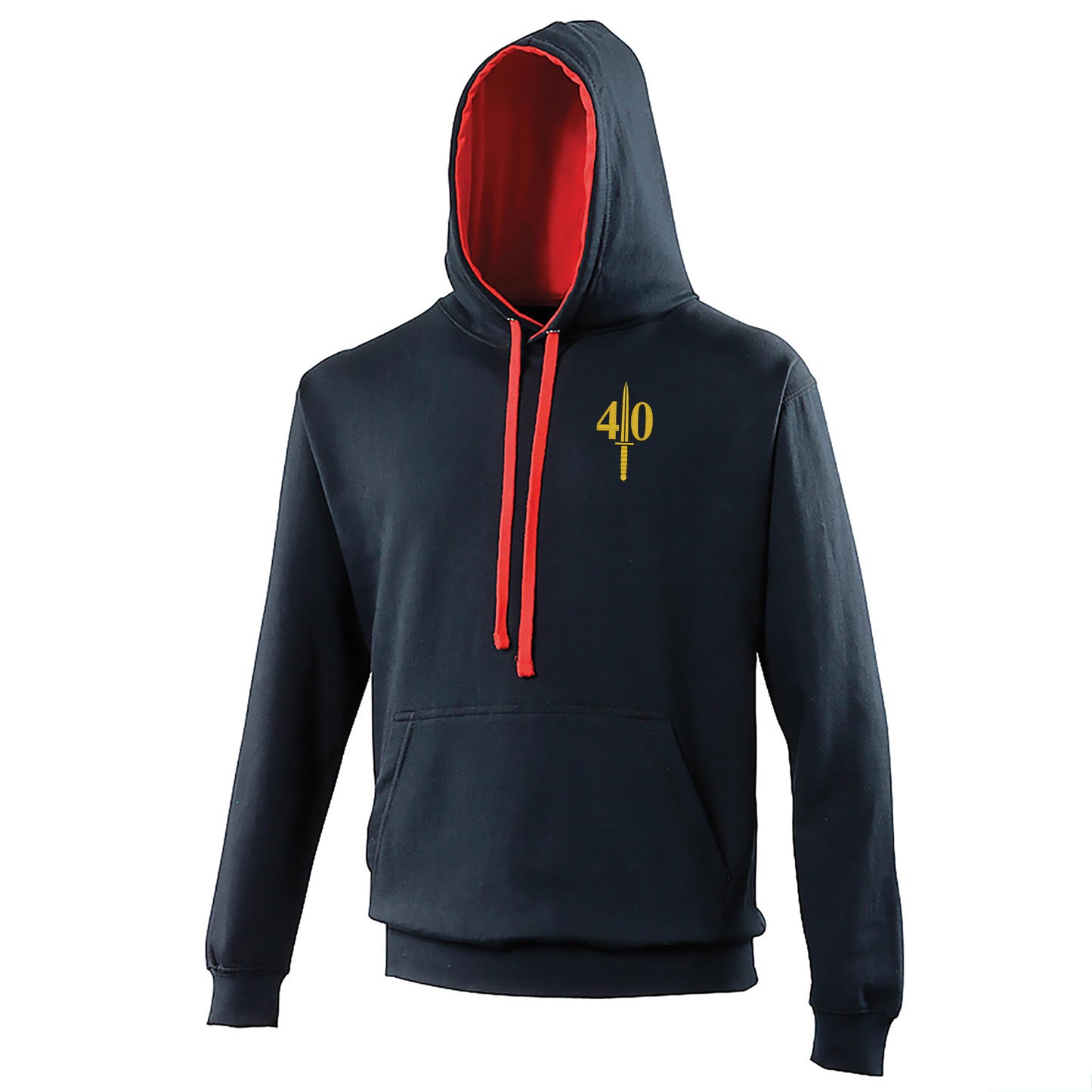 40 Commando Contrast Hoodie