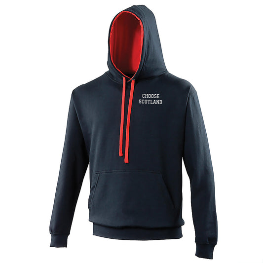 Choose Scotland Contrast Hoodie