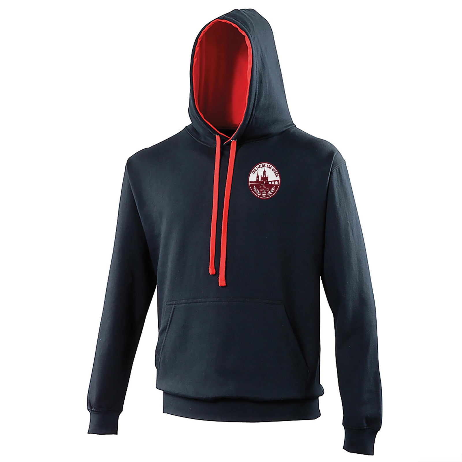The Fields Are Green Northampton Football Contrast Hoodie