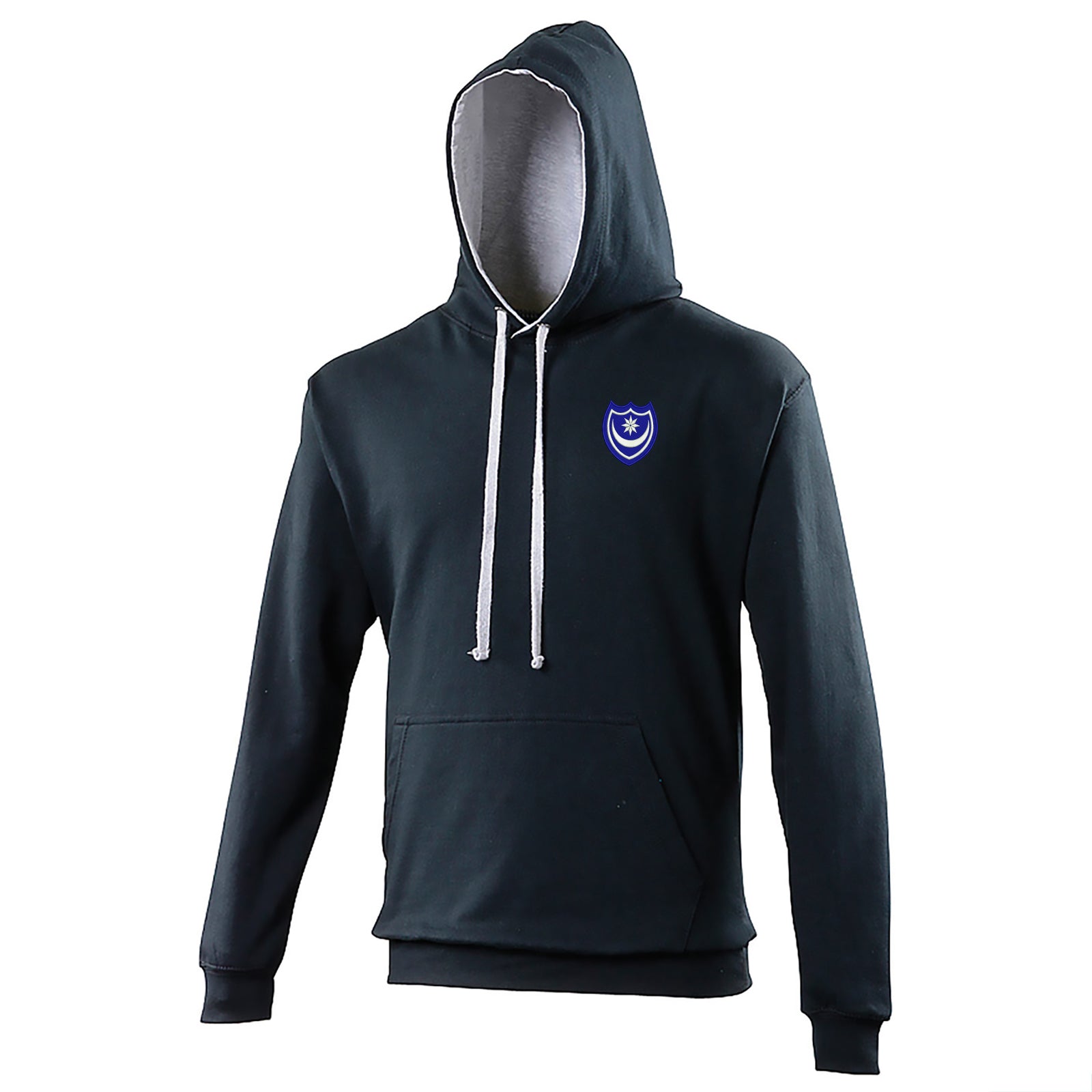 Portsmouth 1967 Embroidered Contrast Hoodie