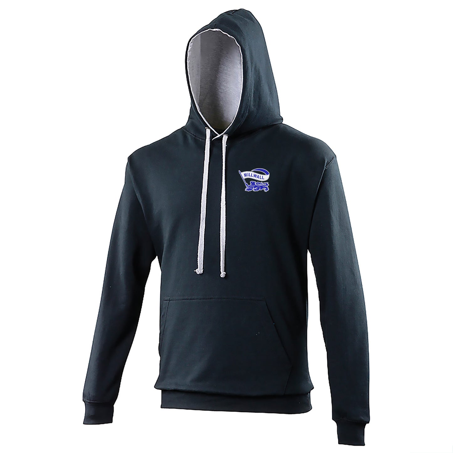 Classic Millwall Football Contrast Hoodie