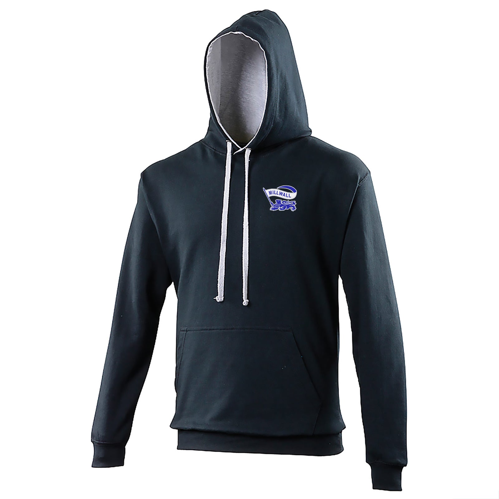 Classic Millwall Football Contrast Hoodie