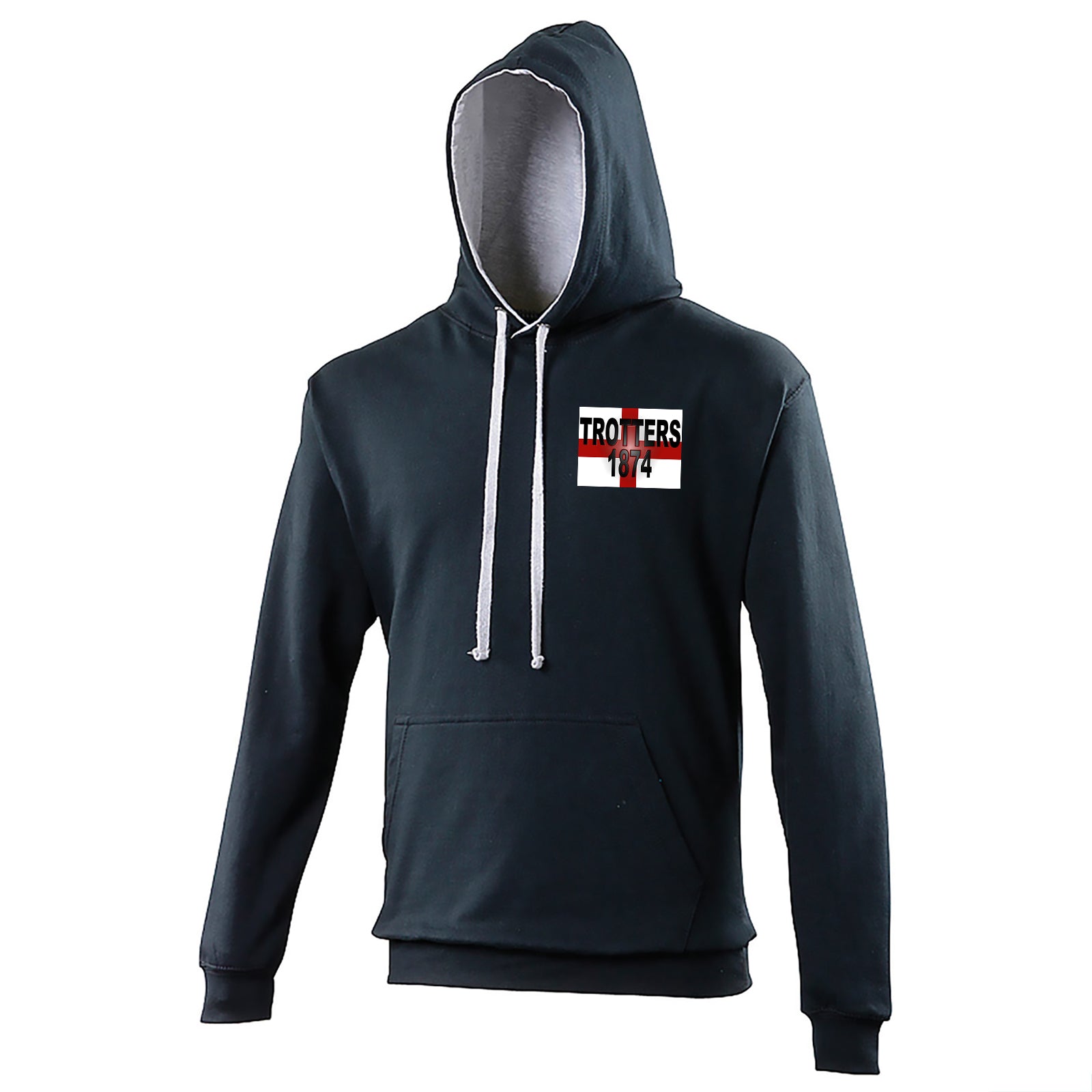 Trotters 1874 England Flag Hoodie