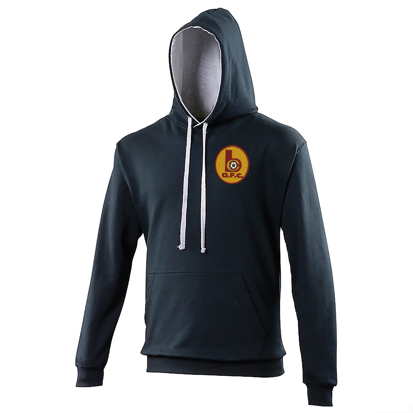 Classic Bradford City Contrast Hoodie