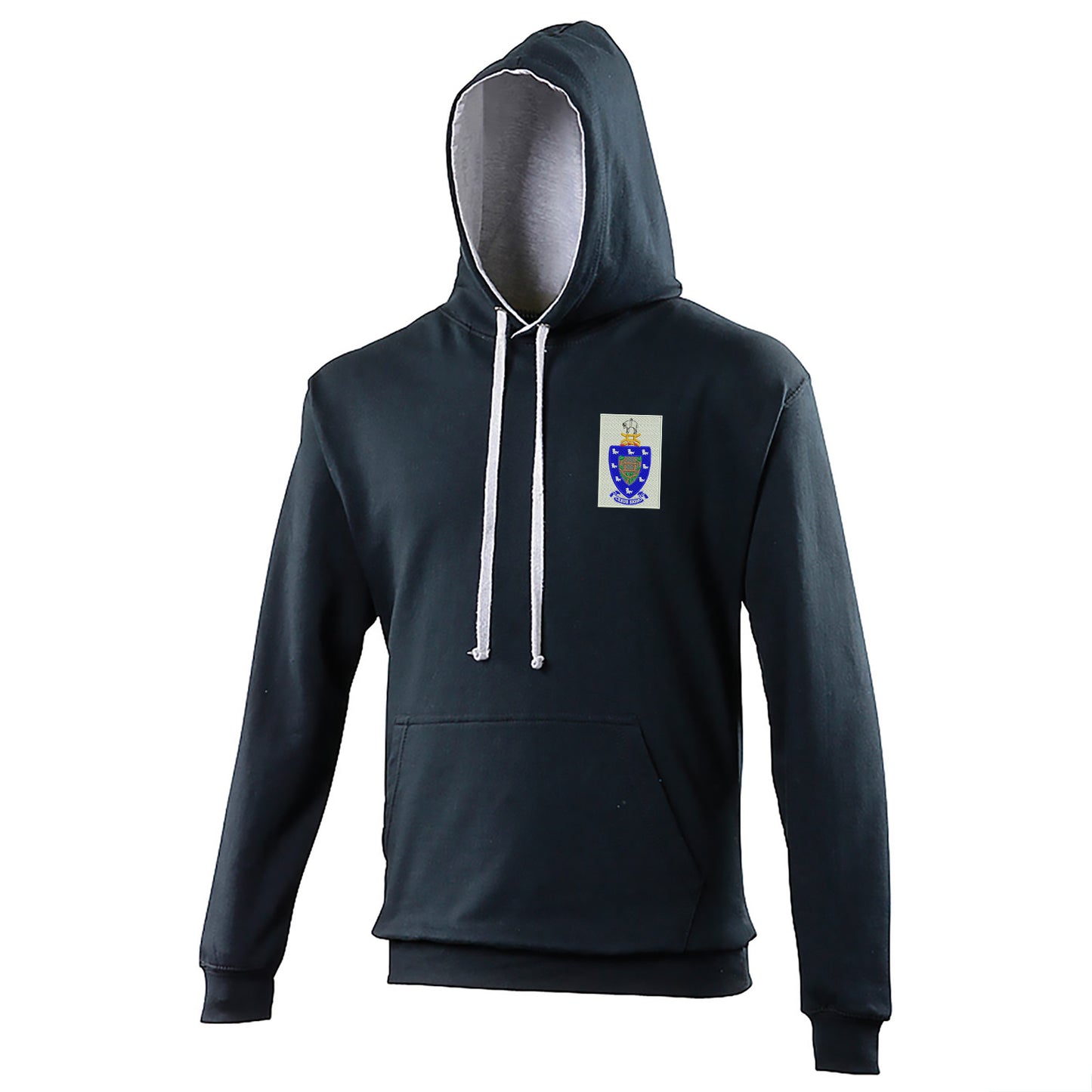 Retro Rochdale 1961 Embroidered Contrast Hoodie
