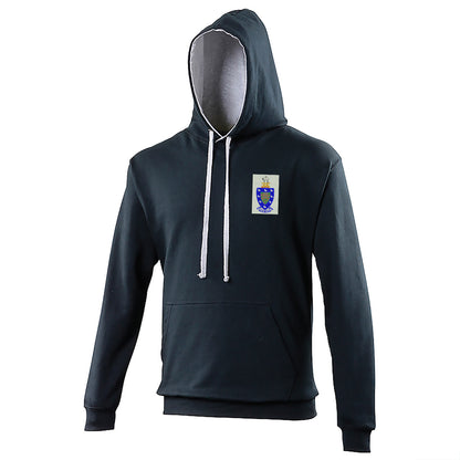 Retro Rochdale 1961 Embroidered Contrast Hoodie