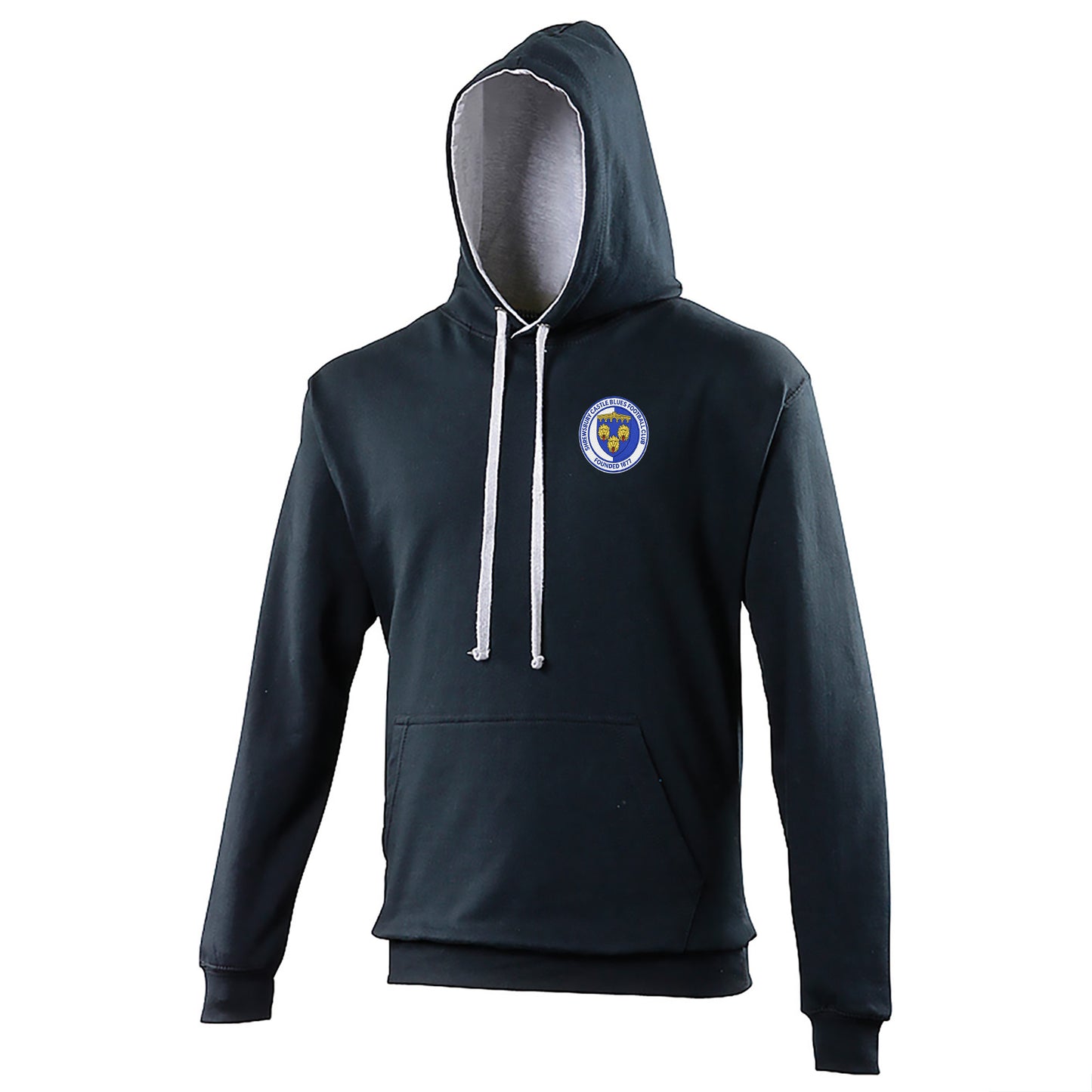 Old School Shrewsbury Town Contrast Hoodie