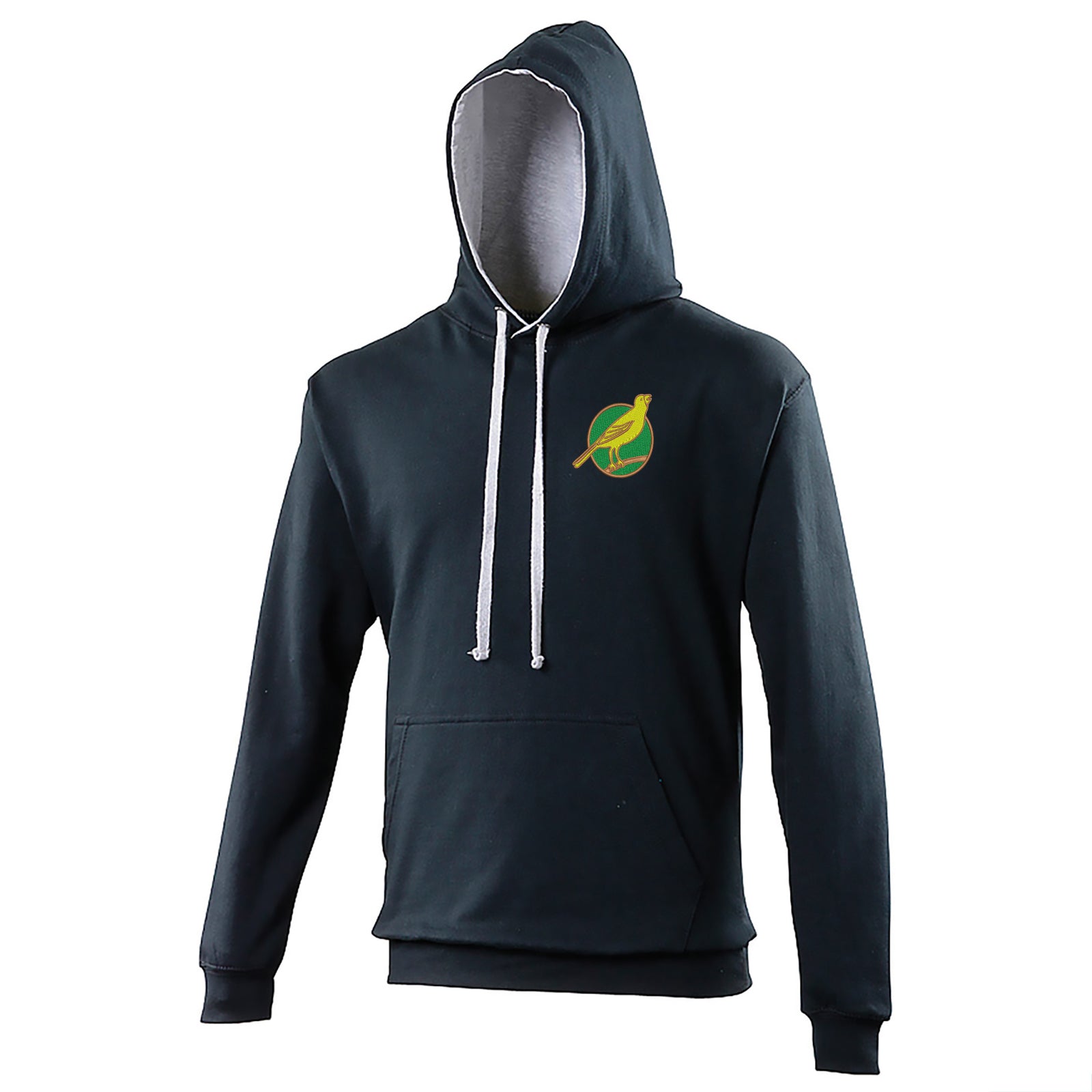 Norwich City FC Football Contrast Hoodie