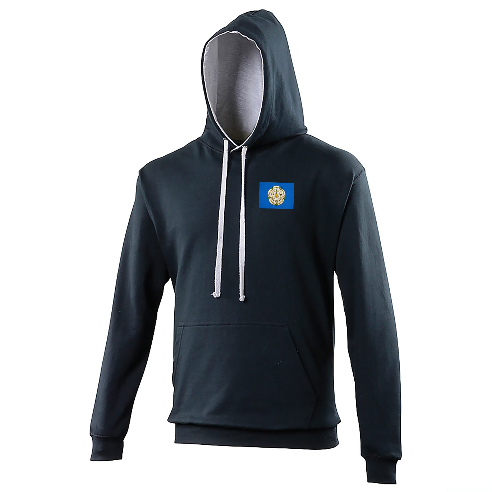 Flag of Yorkshire Contrast Hoodie 