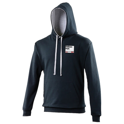 Retro Fellows Park Walsall Football Contrast Hoodie