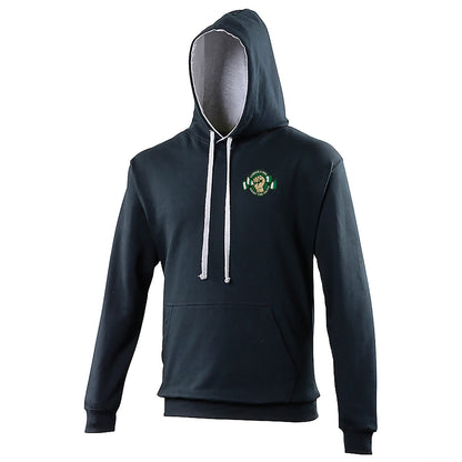 Hibernian Fans Football Contrast Hoodie