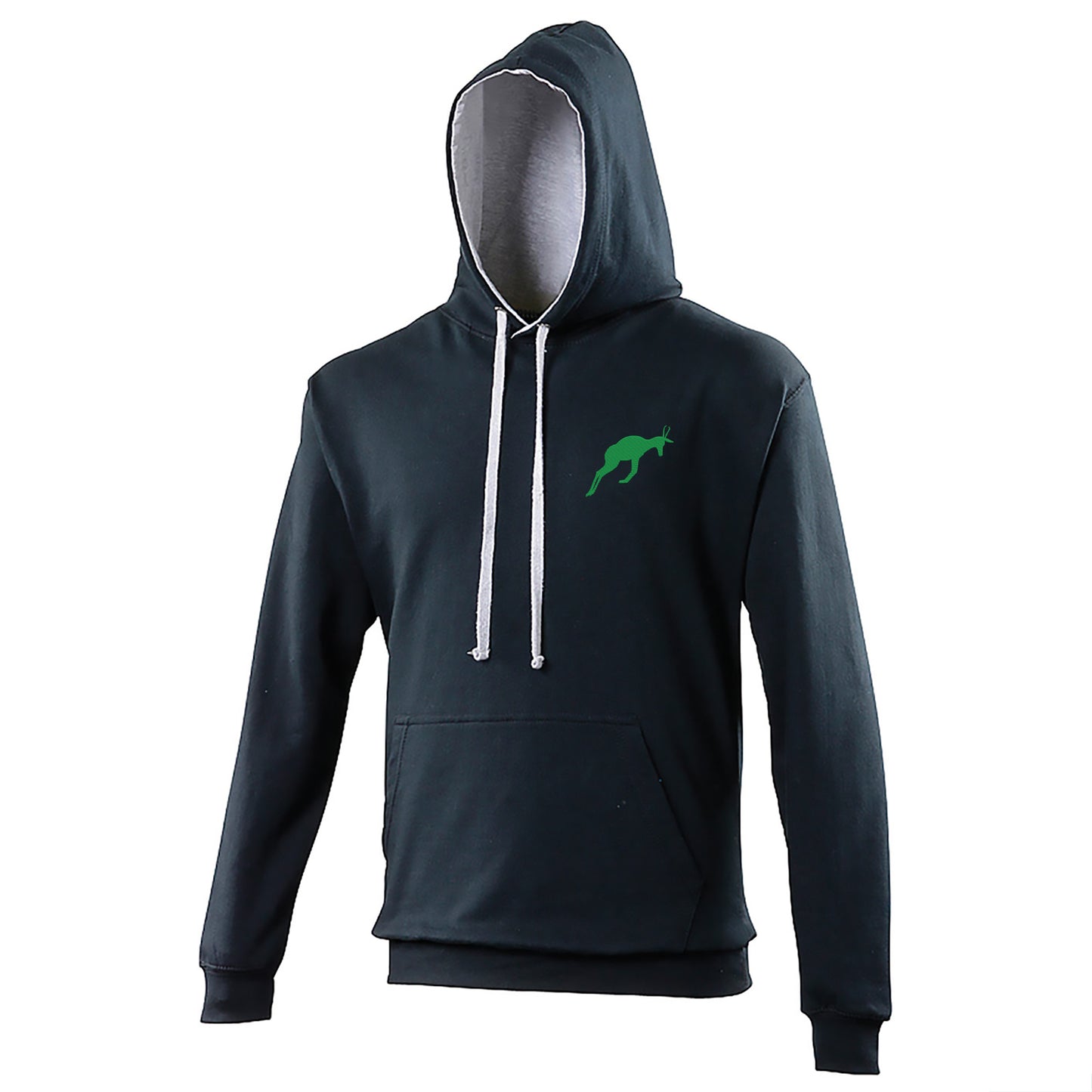 Retro South Africa Rugby 1906 Embroidered Contrast Hoodie