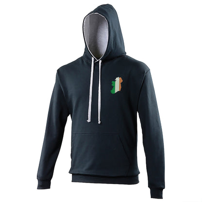 Ireland Flag Map Hoodie