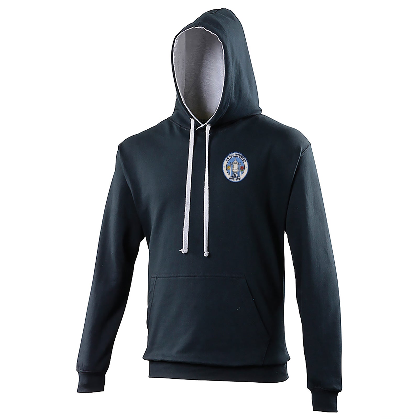 Man City FA Cup Winners 2026 Contrast Hoodie