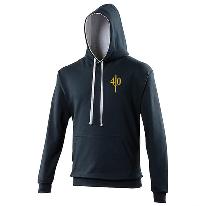 40 Commando Contrast Hoodie