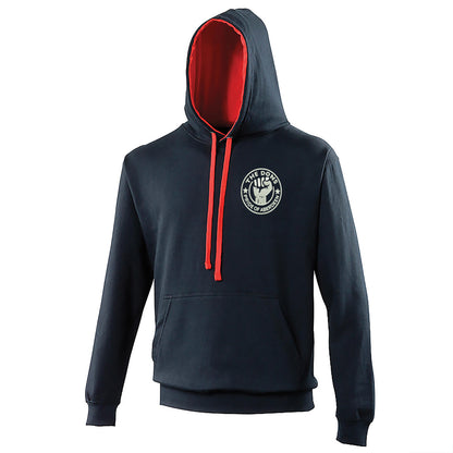 The Dons Pride of Aberdeen Embroidered Contrast Hoodie