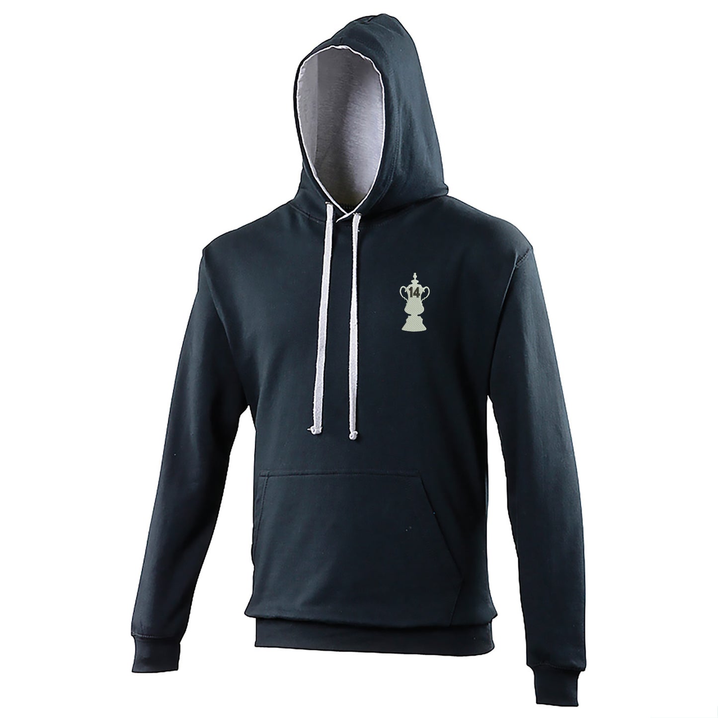 Arsenal 14 Time FA Cup Contrast Hoodie