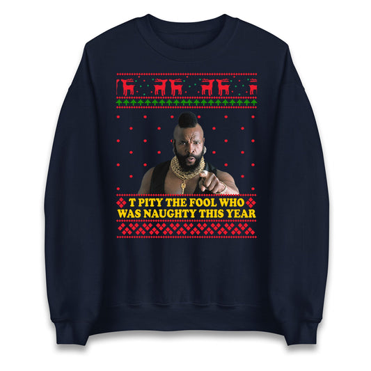 I Pity The Fool Christmas Jumper