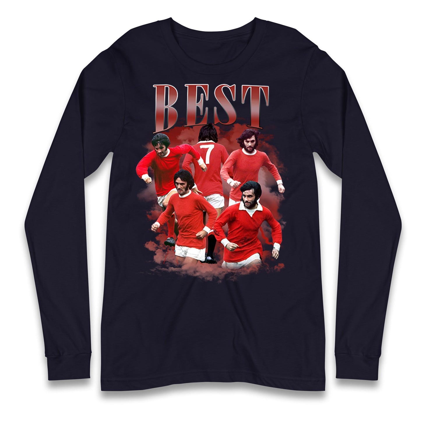 George Best Long Sleeve T Shirt