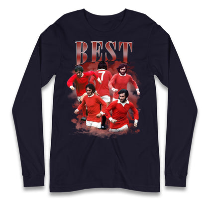 George Best Long Sleeve T Shirt
