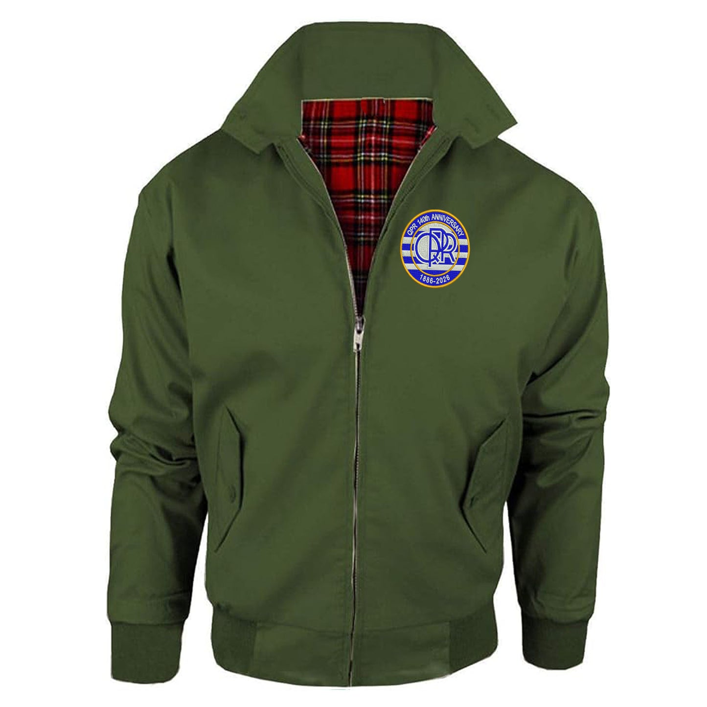 QPR Classic Football Jacket Mens