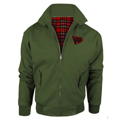 Retro Labour Party 1982 Embroidered Classic Harrington Jacket