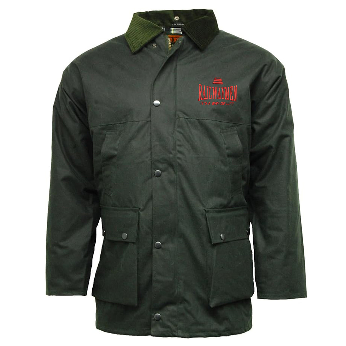 Railwaymen Football Wax Jacket