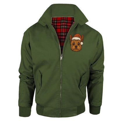 Yorkshire Terrier Christmas Jacket Mens