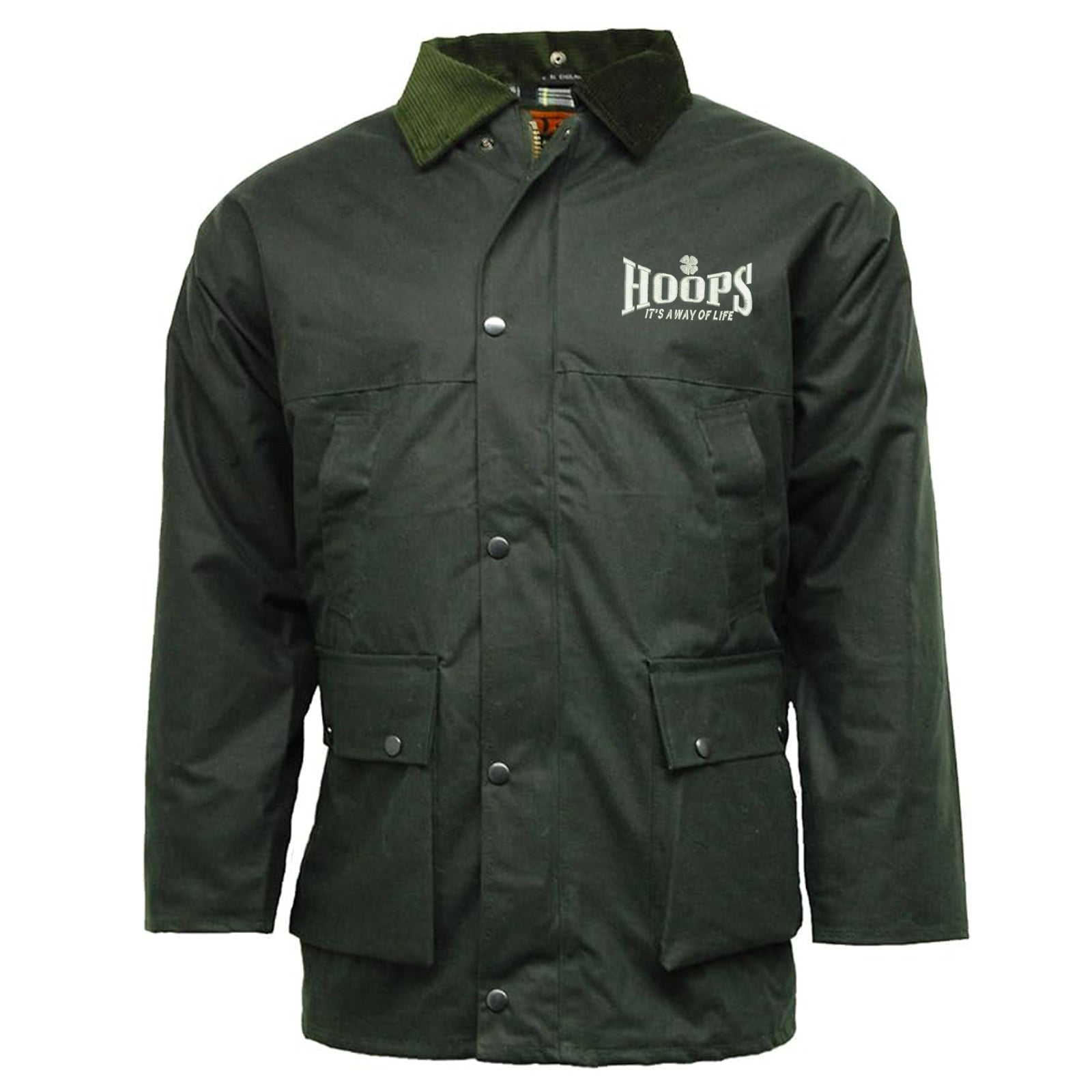 Hoops Its a Way of Life Wax Jacket