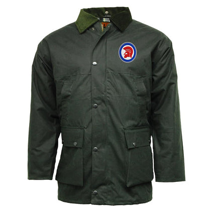 Trojan Helmet Roundel Coat
